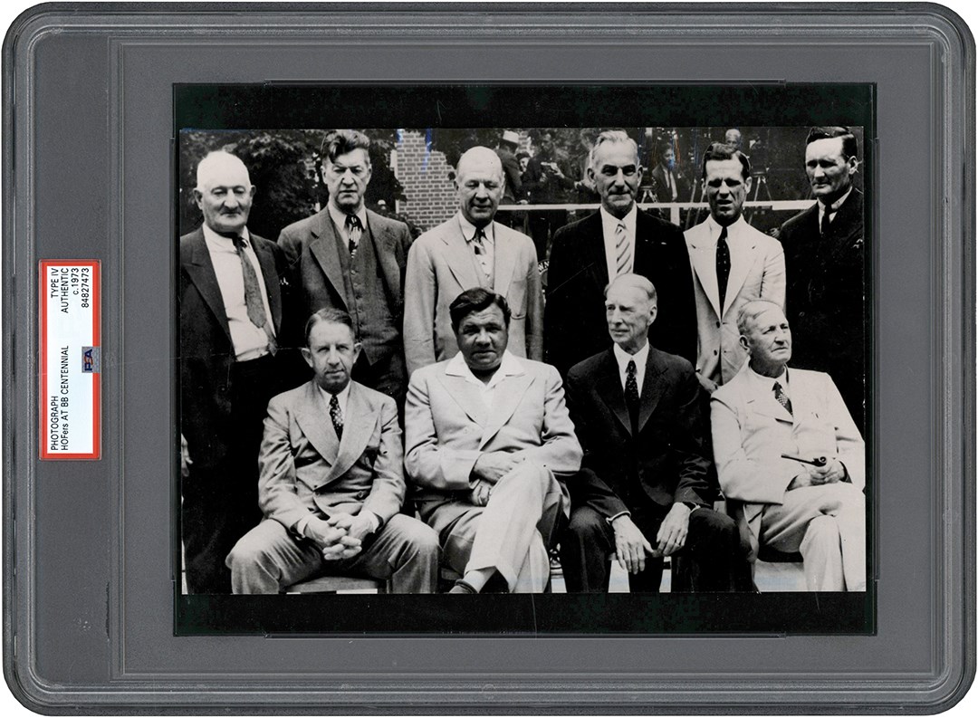 - Inaugural Hall of Fame Class Centennial Photo (PSA Type IV)