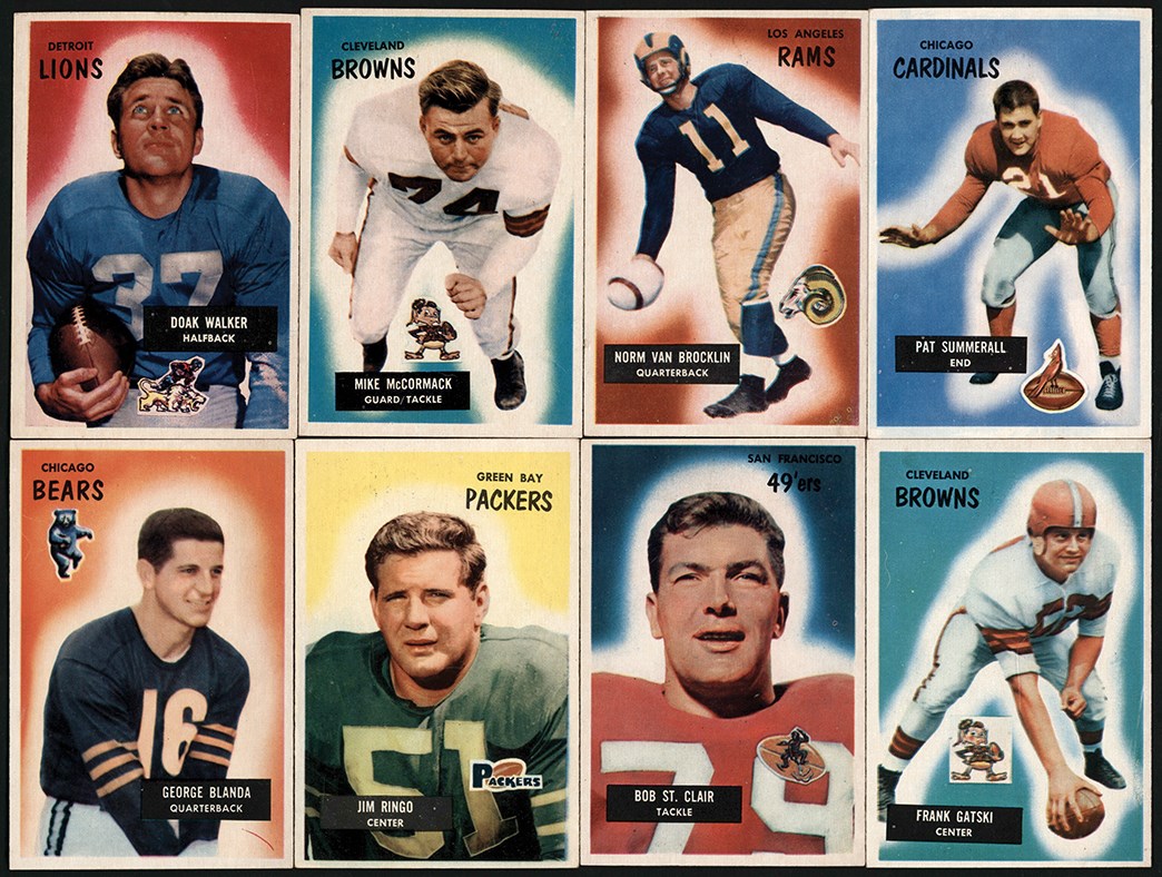 - 1955-1962 Topps & Bowman Football Collection w/HOFers (575+)