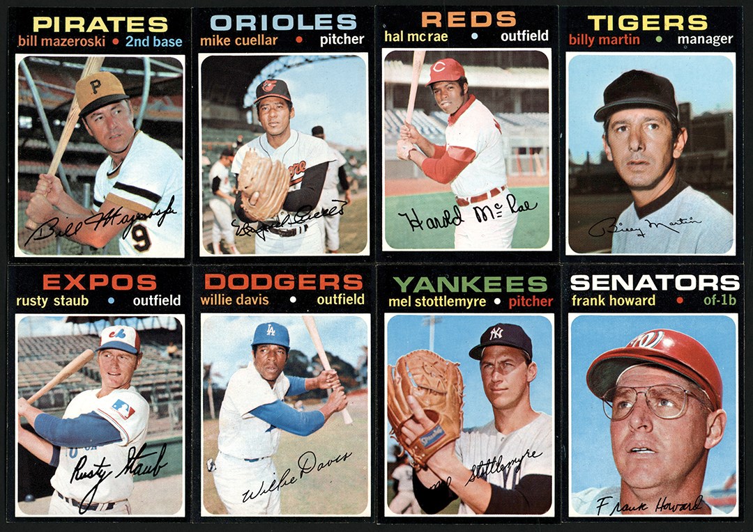 - 1971 Topps Baseball Card Hoard (5,900+)