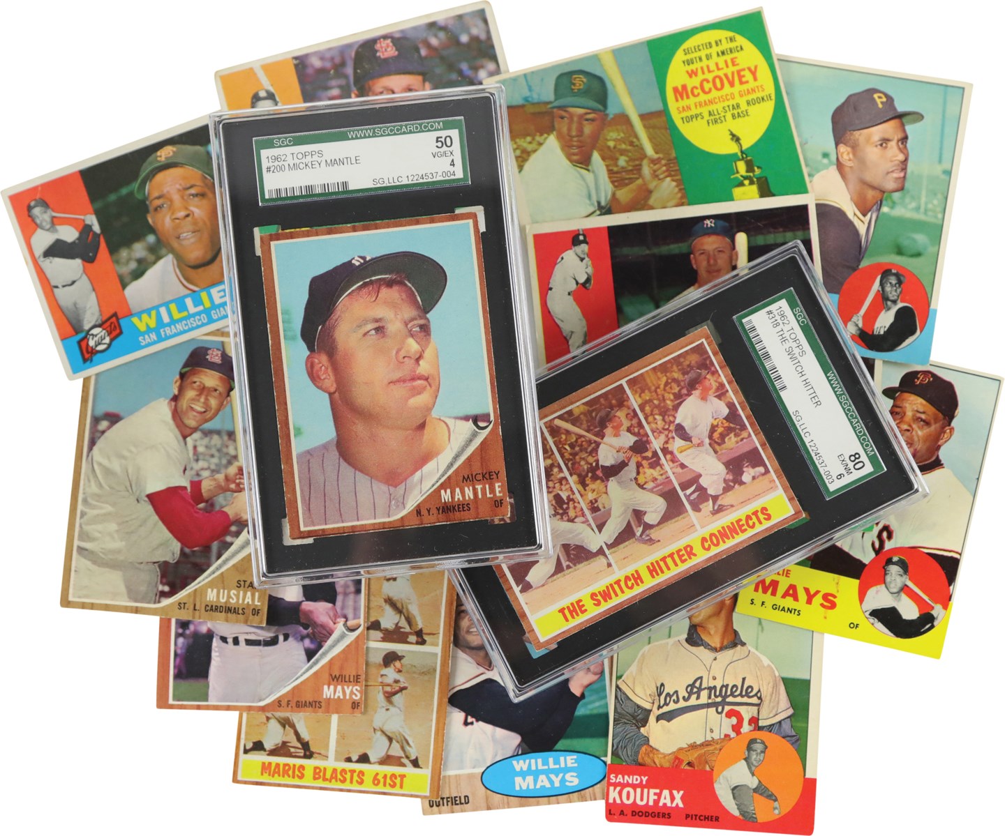 - 1960-1969 Topps Baseball Card Collection w/Hall of Famers (1,800+)