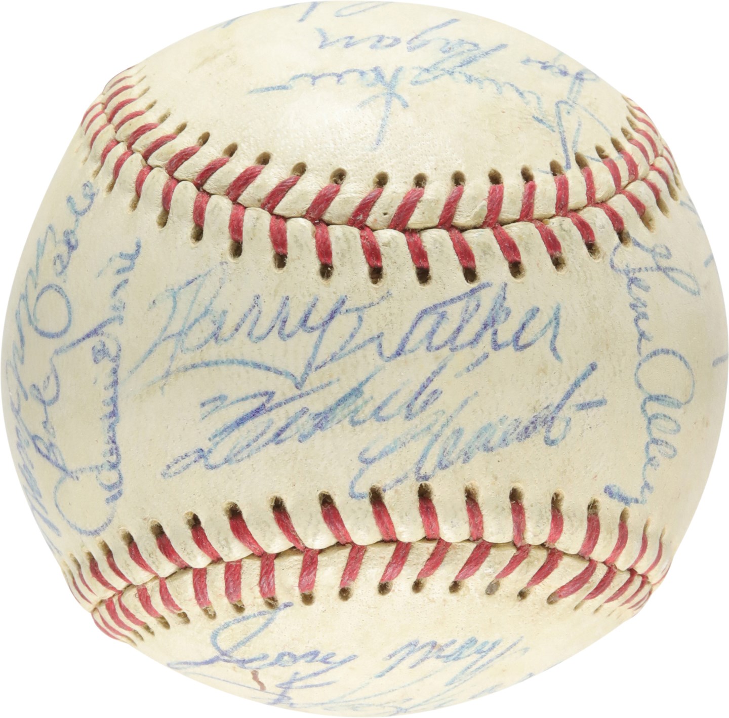 - 1967 Pittsburgh Pirates Team-Signed Baseball w/Roberto Clemente (PSA)