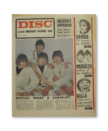 The Beatles Butcher Photo Disc Magazine