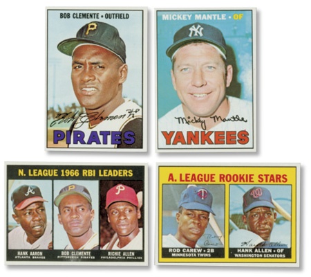 Baseball and Trading Cards - 1967 Topps Baseball Near Set
