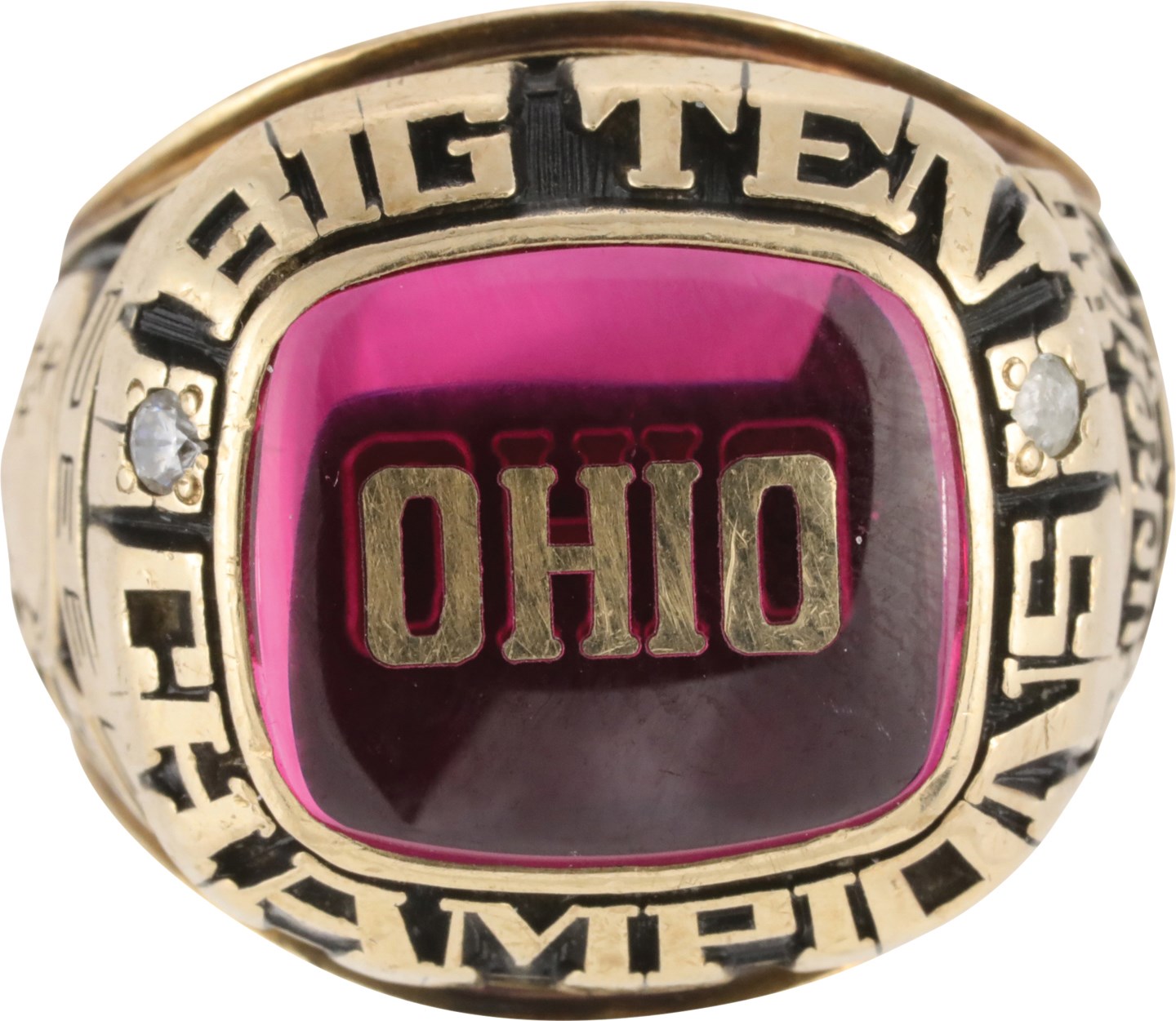 - 1986 Ohio State Big Ten Football Championship Player Ring