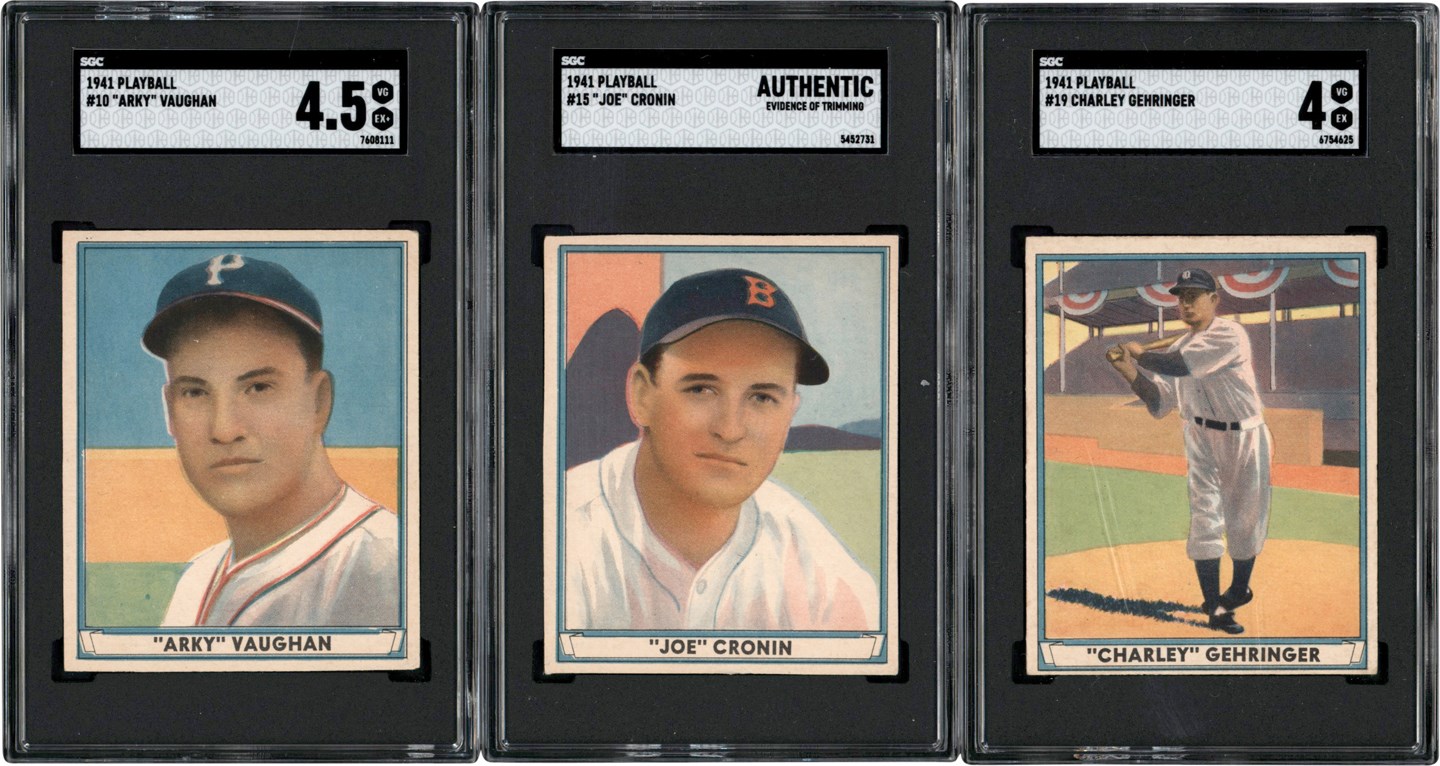 - 1941 Play Ball Collection w/Hall of Famers (46)