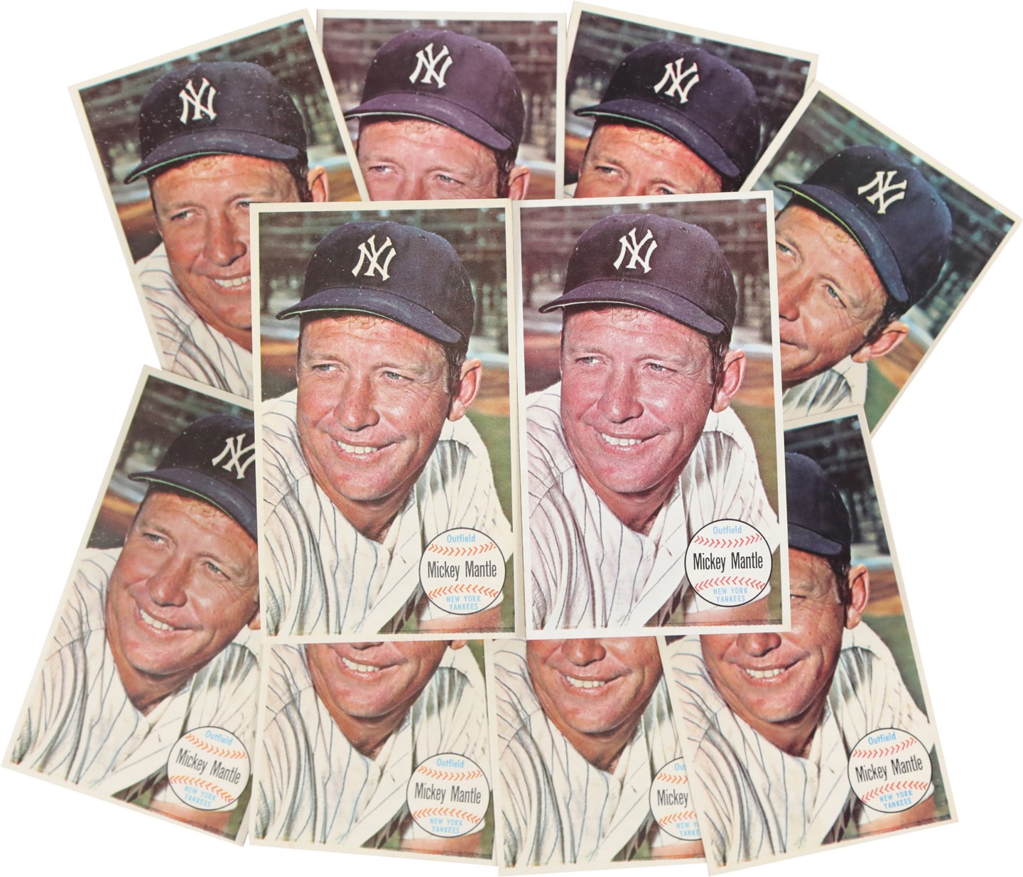 - 1964 Topps Giants #25 Mickey Mantle Collection (10)