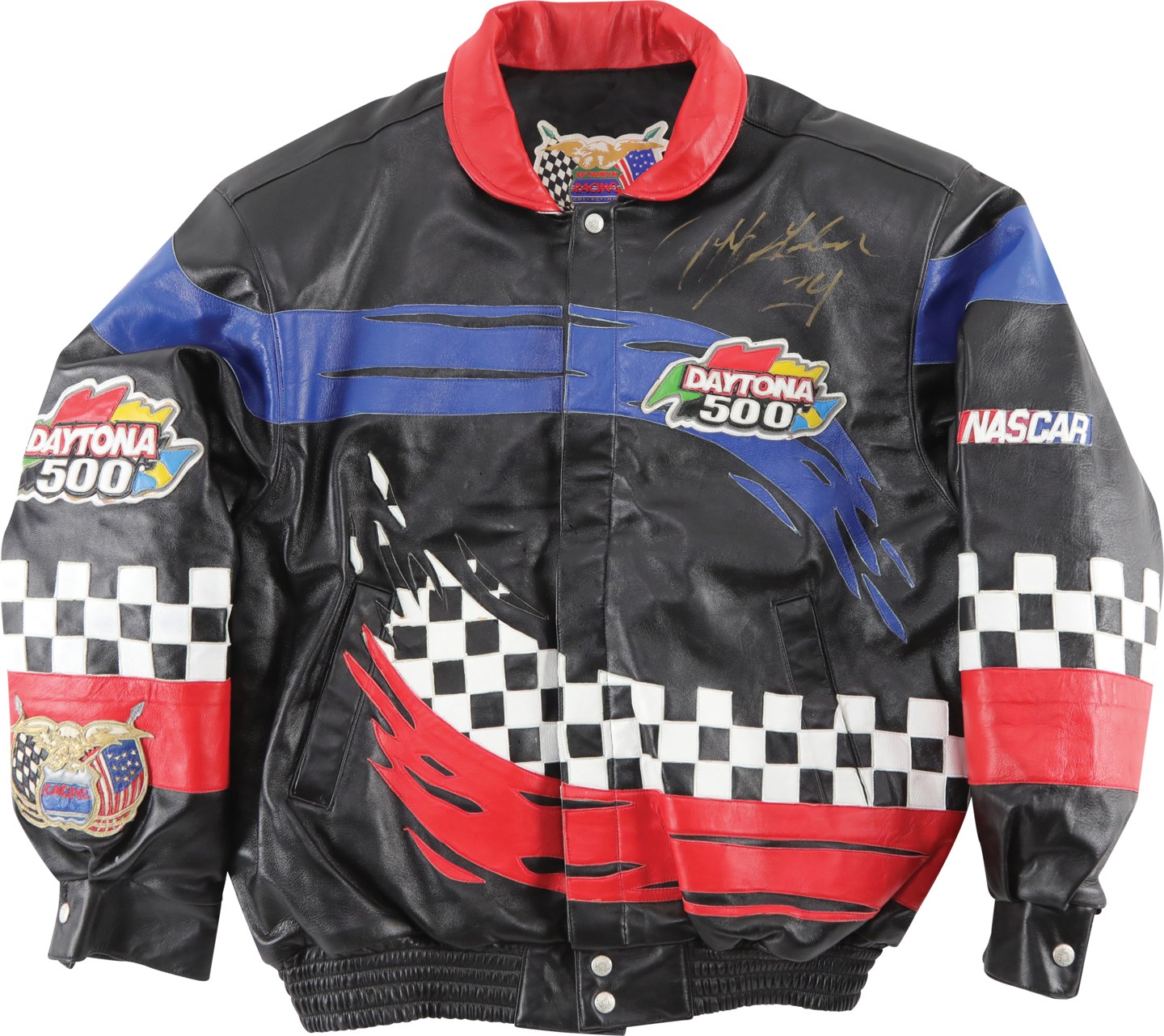 - Jeff Gordon Signed Daytona 500 Jacket by Jeff Hamilton