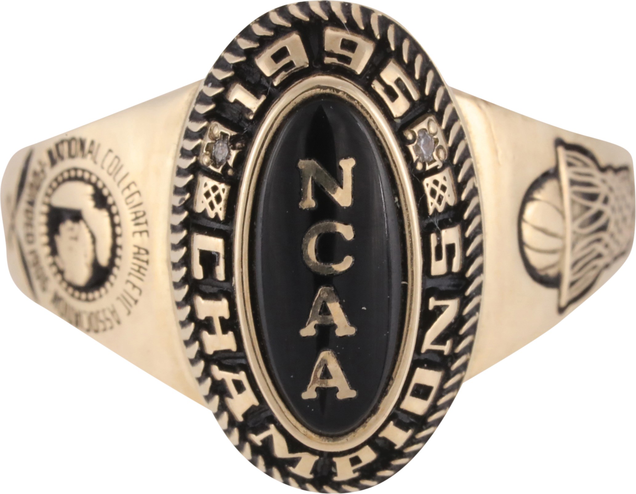 - 1995 Rebecca Lobo UConn Huskies NCAA Championship Ring (w/Case Signed 2x)