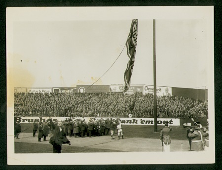 NY Yankees, Giants & Mets - 1923 Opening of Yankee Stadium Photograph (7x9”)