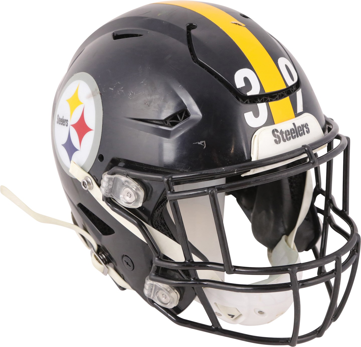 - 2020 Minkah Fitzpatrick Pittsburgh Steelers Game Worn Helmet (Steelers COA)