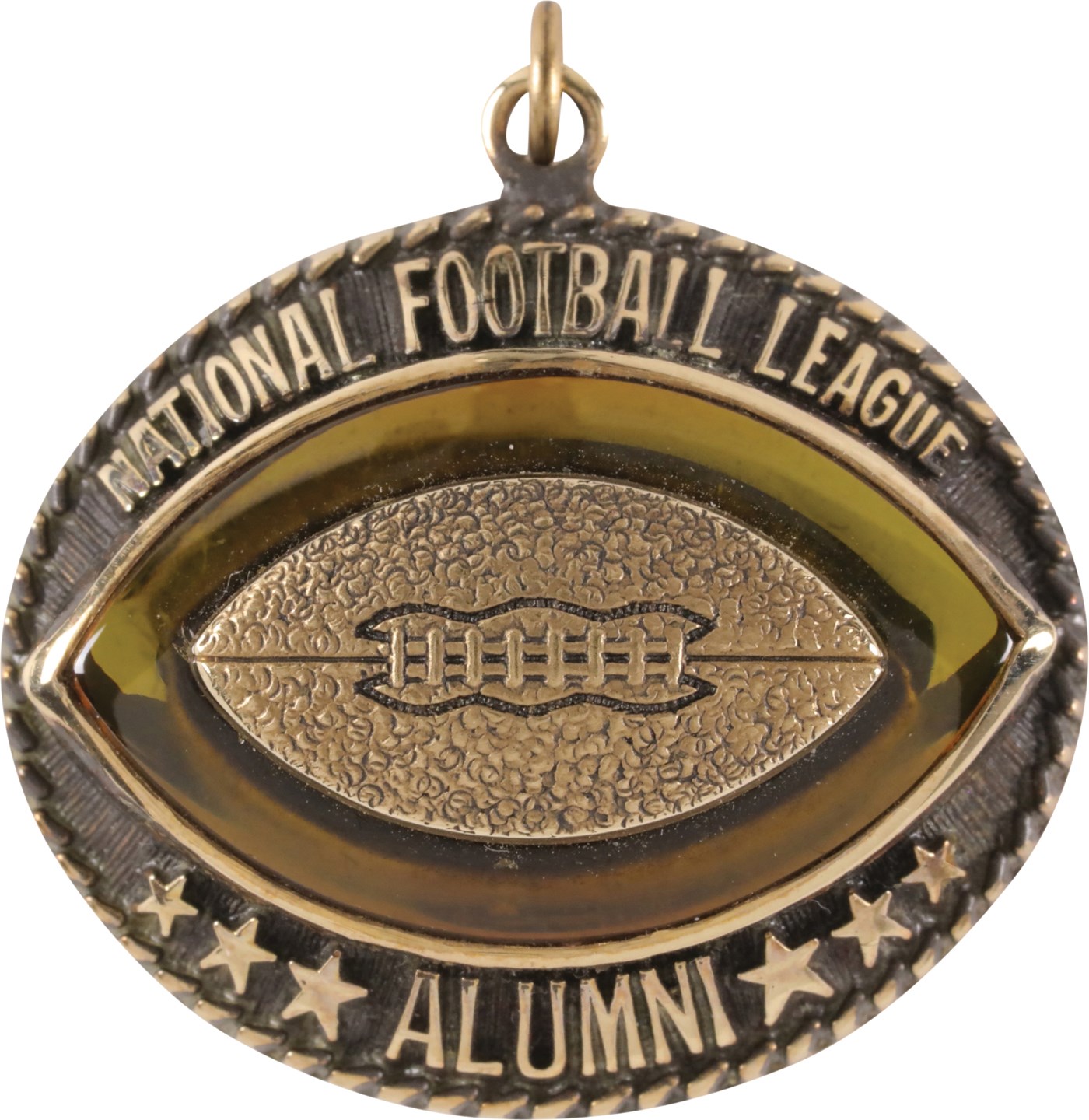 Football - National Football League Alumni Presentational 10K Gold Pendant