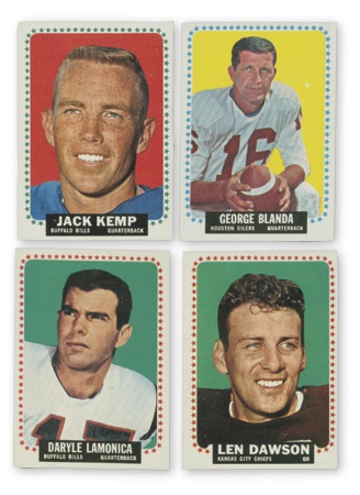 Football Cards - 1964 Topps NRMT Football Set