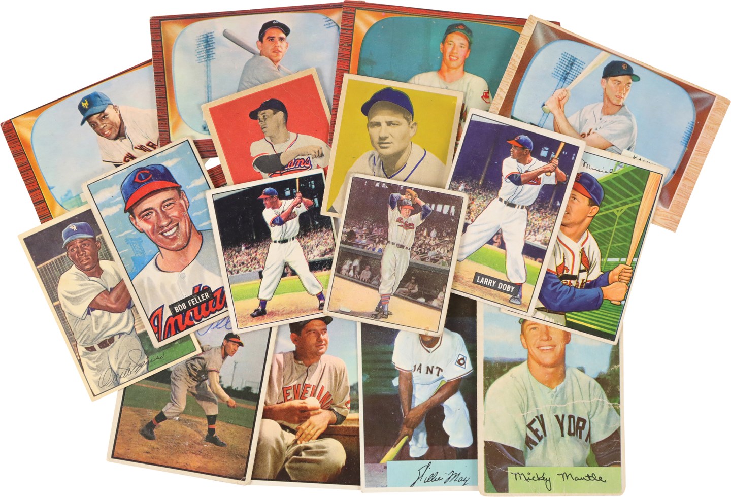 - 1949-1955 Bowman Collection w/Mickey Mantle & Willie Mays (396)
