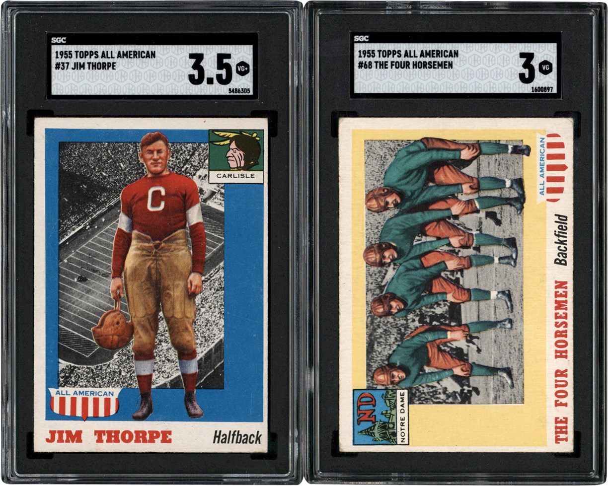 - 1955 Topps All American Football Complete Set (100)