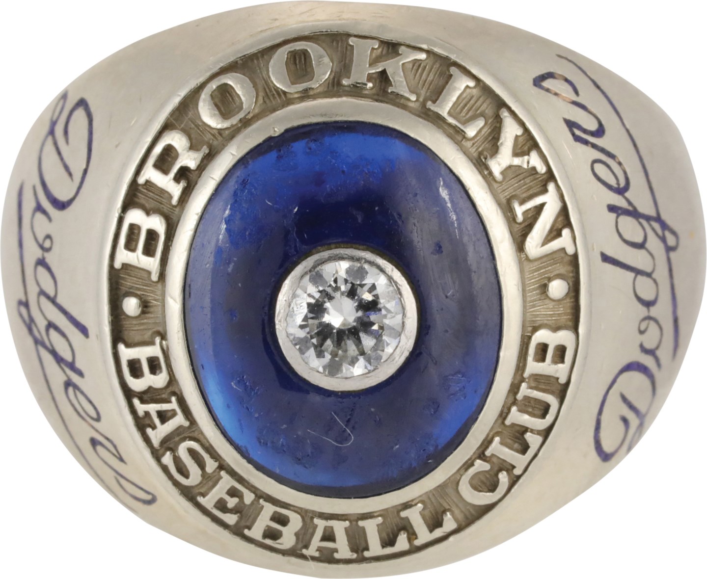 - Circa 1960s Walt Alston Brooklyn Dodgers Team Issued 1948 Replacement Ring