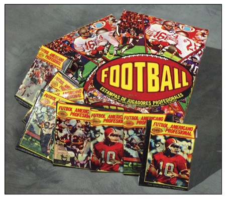 Football Cards - 1977 Topps Mexican Football 4 Pack Wax Boxes (2)