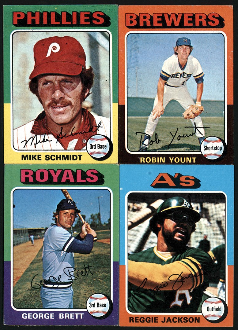 - 1975 Topps Mini Complete Set w/Two Opened Packs (660)