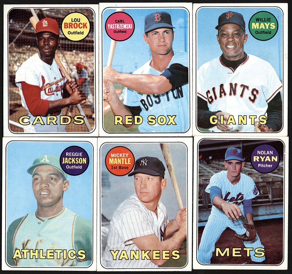 - 1969 Topps Baseball Complete Set (664)