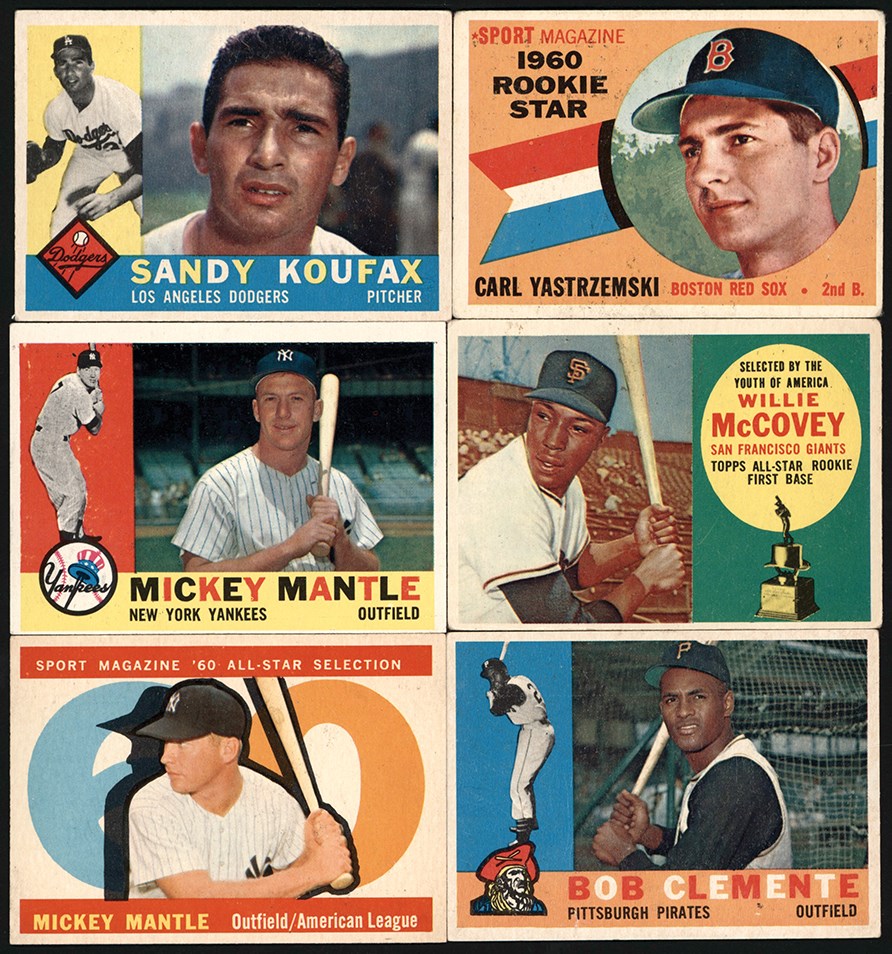 - 1960 Topps Baseball Complete Set (572)
