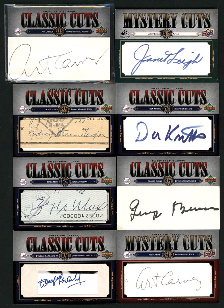 - 2007-2008 SP Legendary Cuts & Sweet Spot Cut Autograph Collection (25)