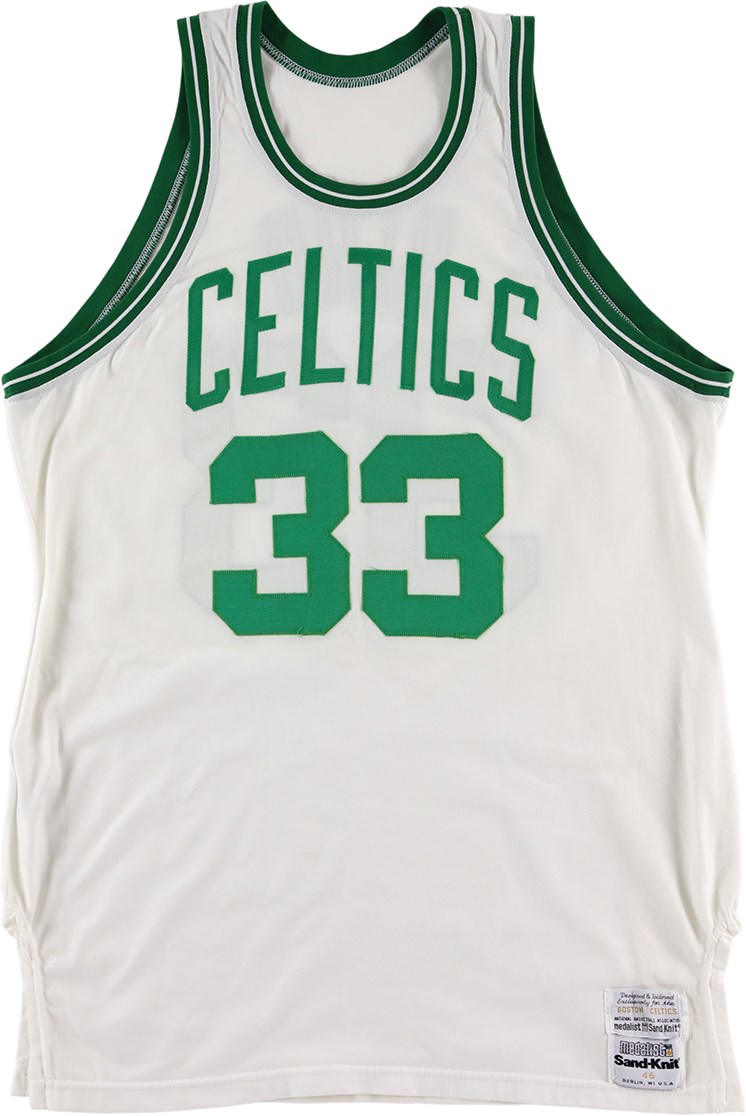 - 1981-85 Larry Bird Boston Celtics Game Worn Jersey (MEARS A10)