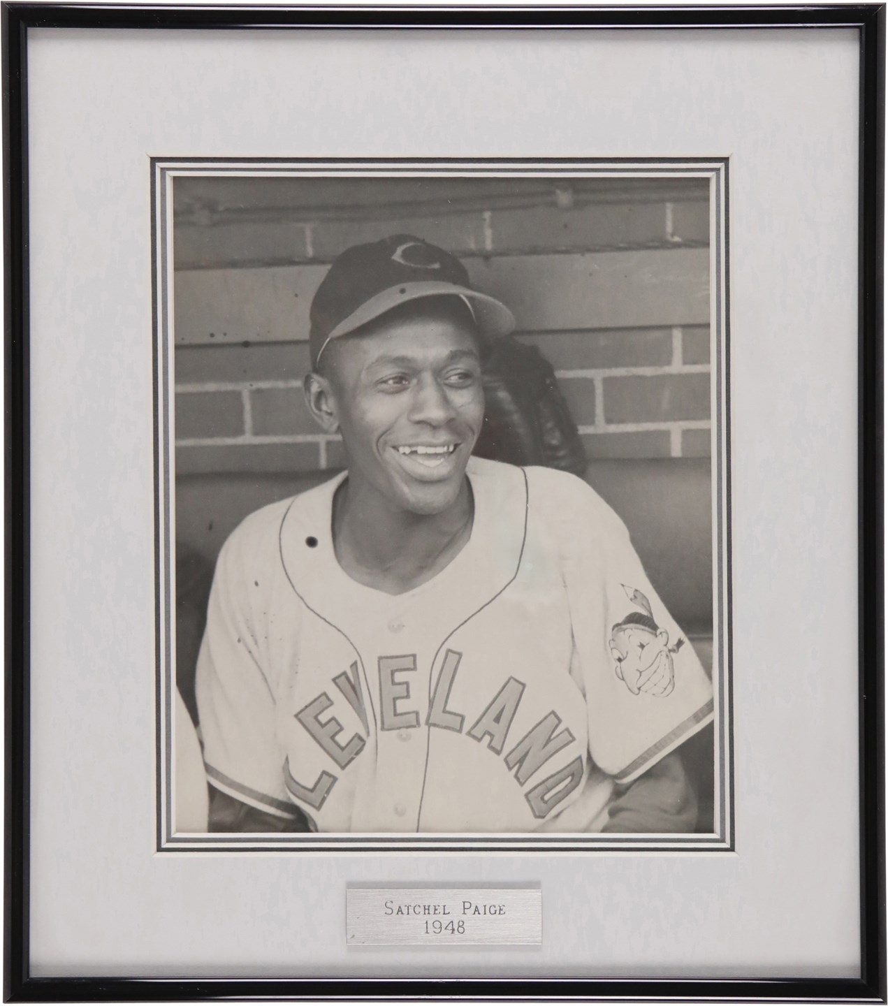 Vintage Sports Photographs - Circa 1948 Satchel Paige Rookie Era Photograph (PSA Type I & Louisville Slugger LOA)