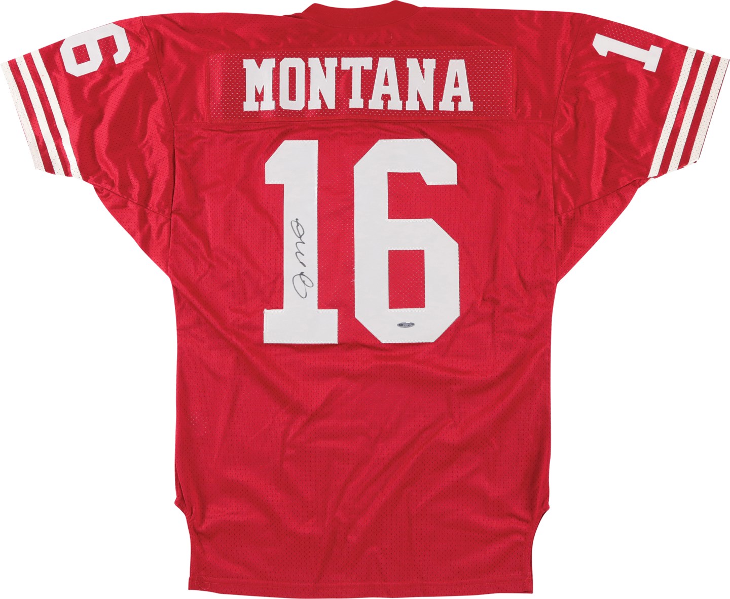 Football - Joe Montana Signed San Francisco 49ers Jersey (UDA)