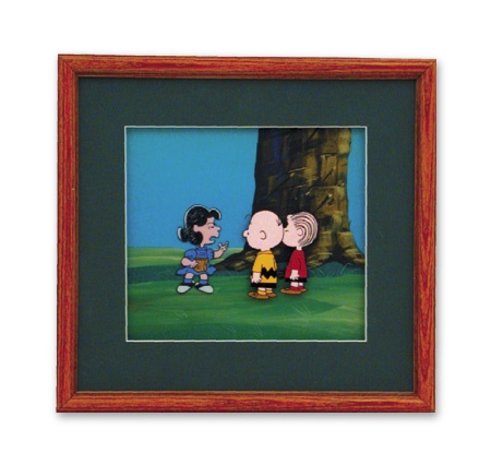 Comics and Cartoons - 1960’s Peanuts Animation Cel