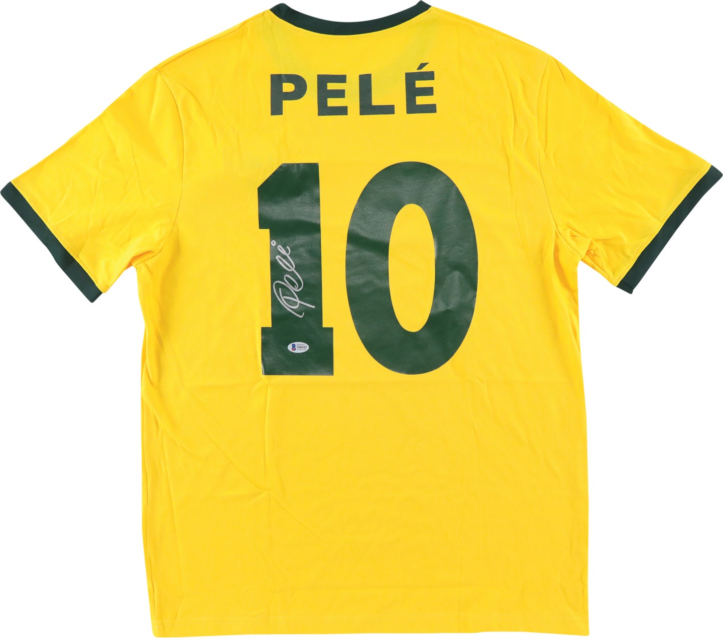 Olympics and All Sports - Pele Signed Brazil Jersey (Beckett)