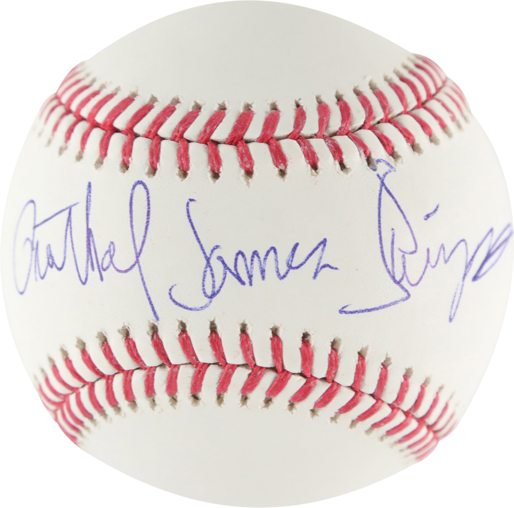 Baseball Autographs - Orenthal James "OJ" Simpson Full Name Signed Baseball (Beckett)