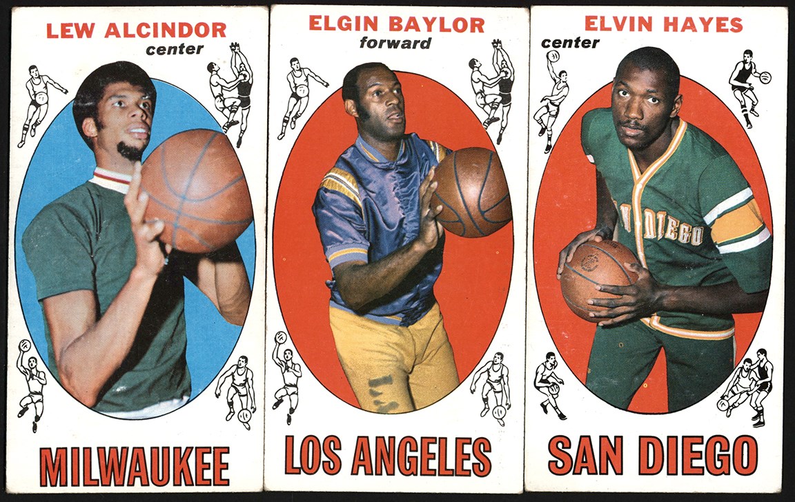 - 1969-1970 Topps Basketball Collection w/Lew Alcindor Rookie (37)