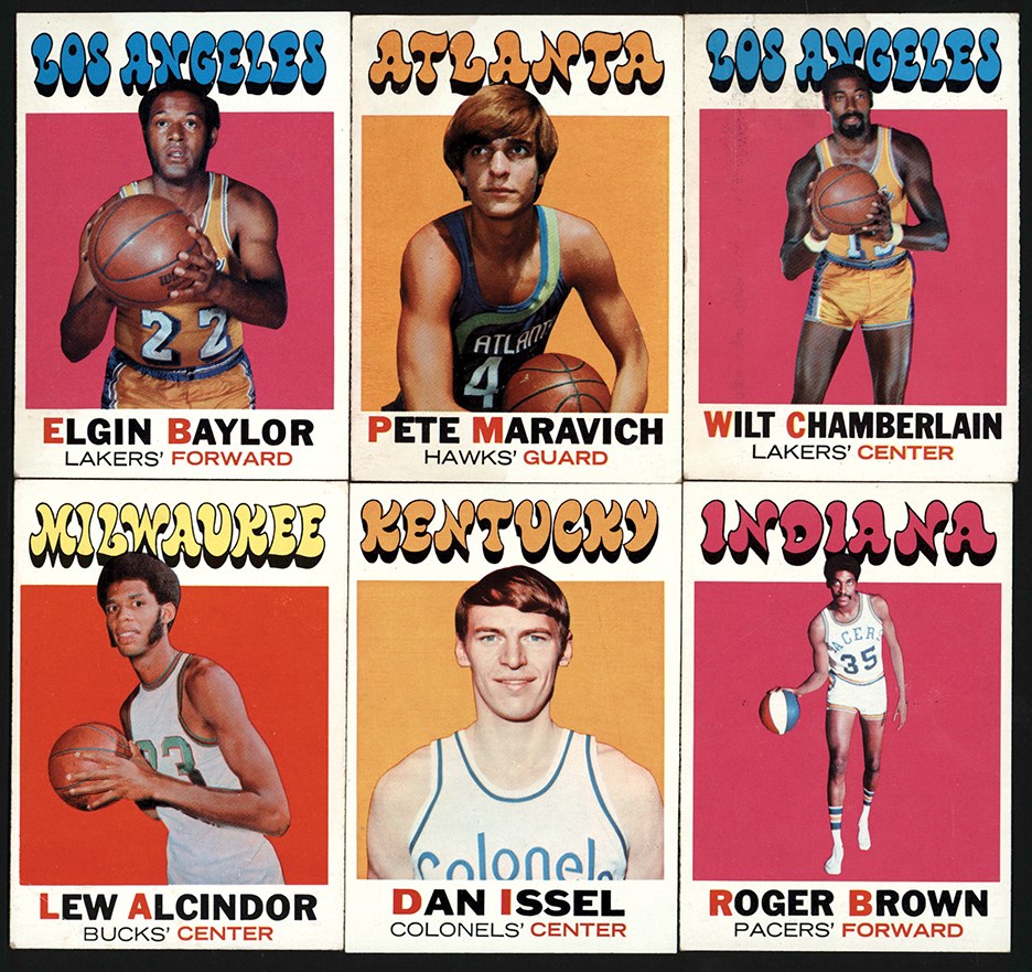 - 1971-1972 Topps Basketball Complete Set (233)