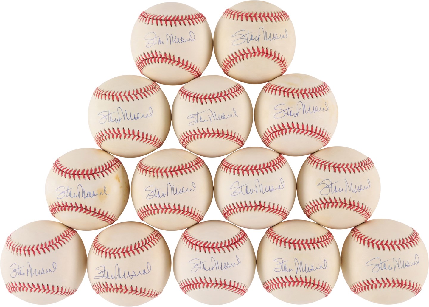 Baseball Autographs - Collection of Single-Signed Baseballs (48)