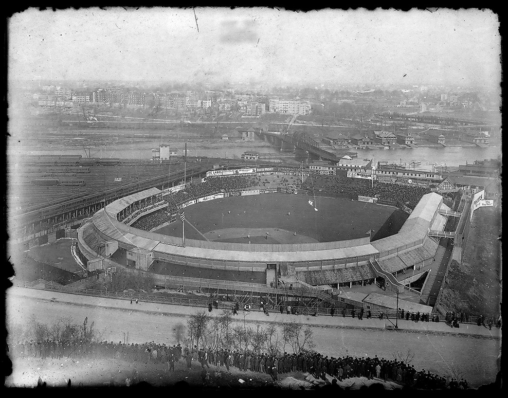 Vintage Sports Photographs - Early 1900s Polo Grounds Original Glass Negative