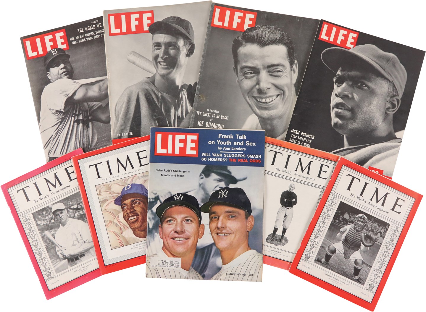 - Time & Life Magazines w/Sporting Covers Including Some High Grade (39)