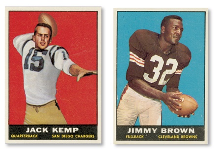Football Cards - 1961 Topps Football Complete Set