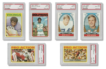 Football Cards - 1972 Topps Football Complete Set (NRMT to NM-MT)