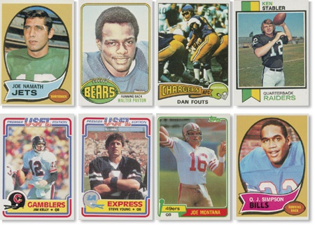 Football Cards - 1970-1984 Topps Football Complete Set Run