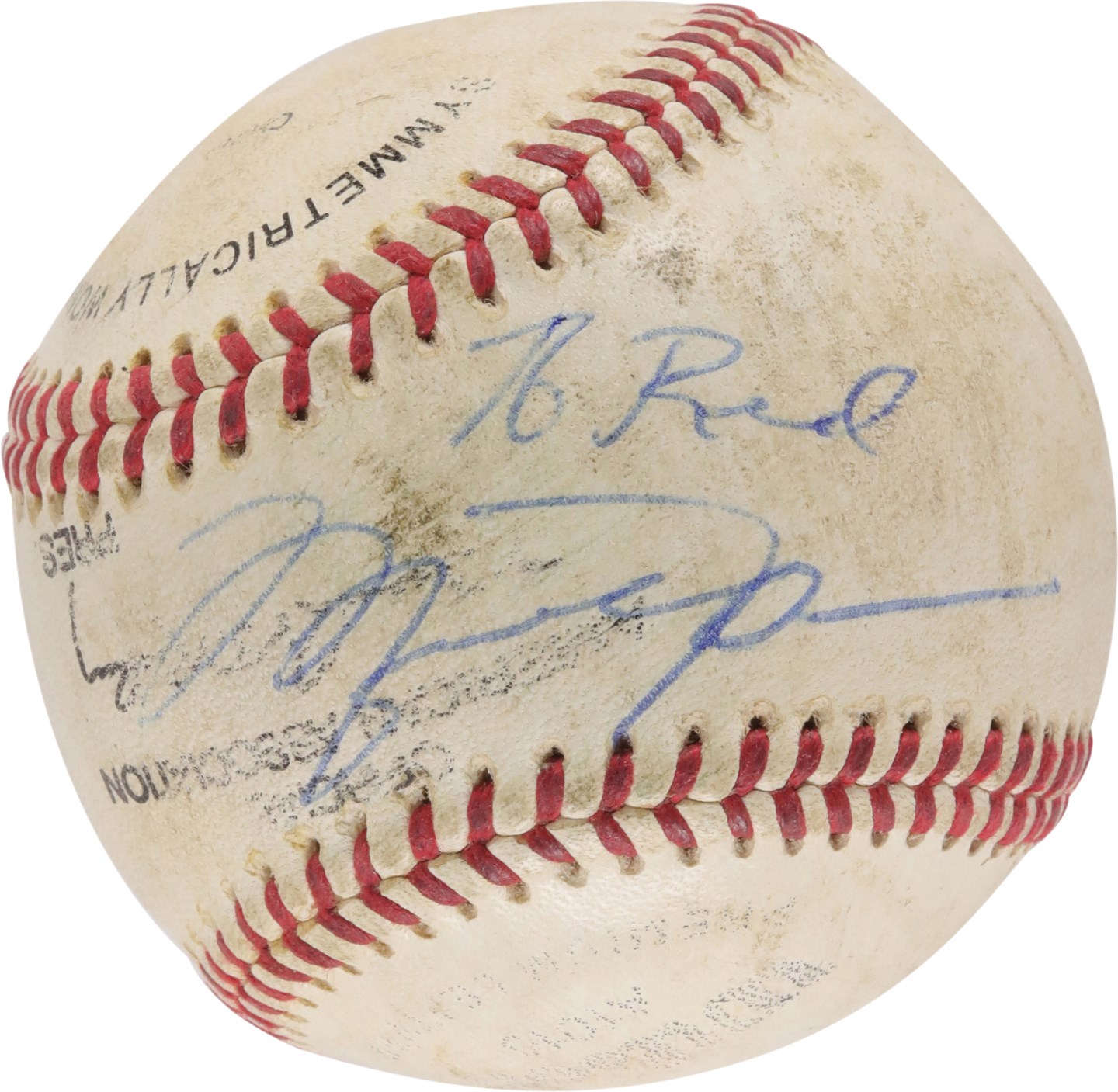- 1994 Michael Jordan Birmingham Barons Single-Signed Game Used Baseball (PSA)
