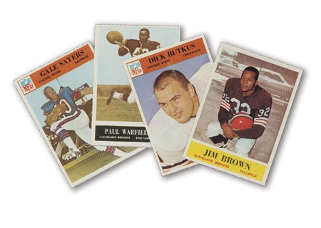 Football Cards - 1964-1967 Philadelphia Football Complete Set Run