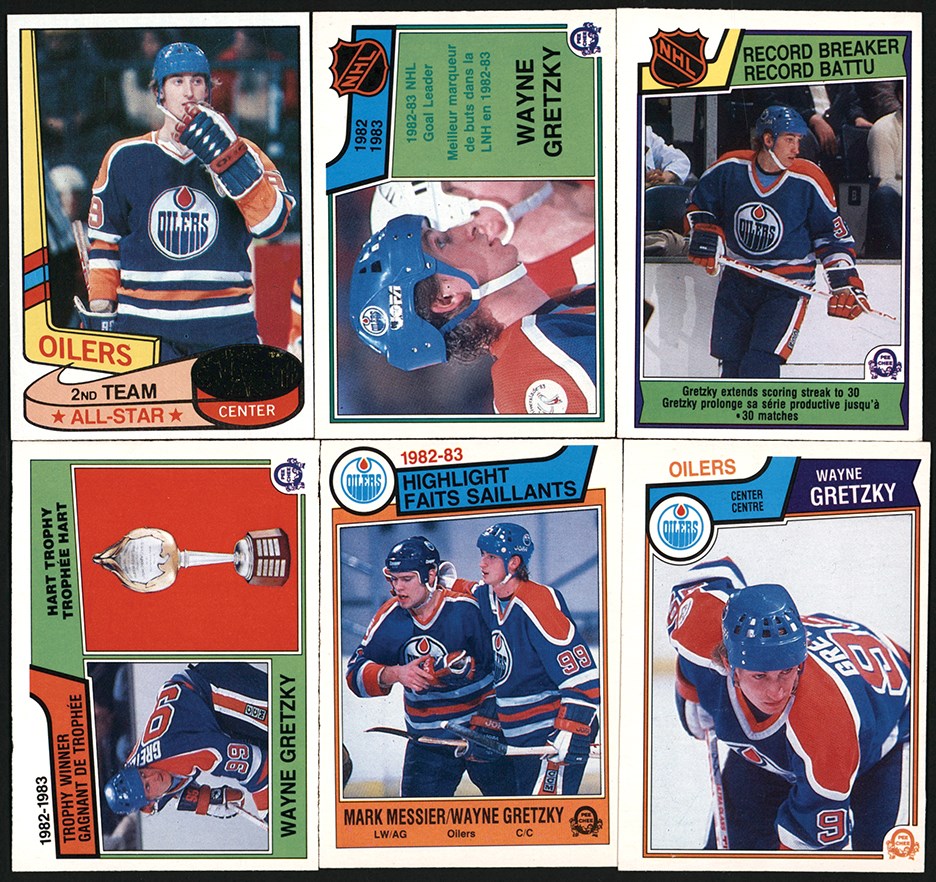 Hockey Cards - 1972-1987 OPC & Topps Hockey High Grade Hoard w/Hall Of Famers (7,500+)