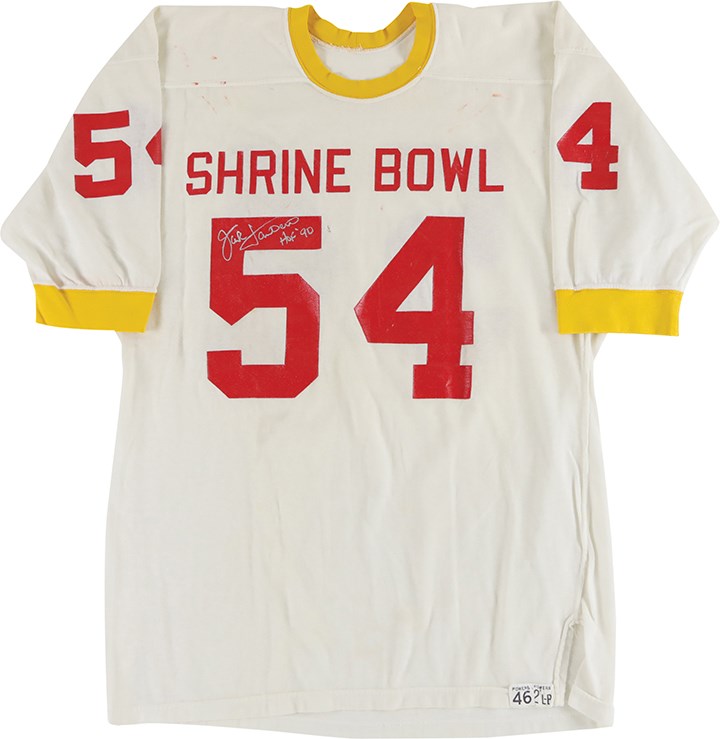 - 1973 Jack Lambert College All-Stars Shrine Bowl Game Worn Jersey