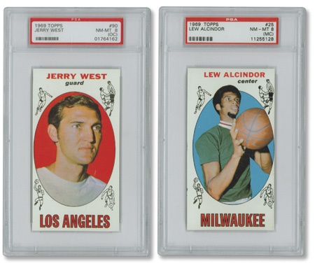 Basketball Cards - 1969/70 Topps PSA Graded Complete Set