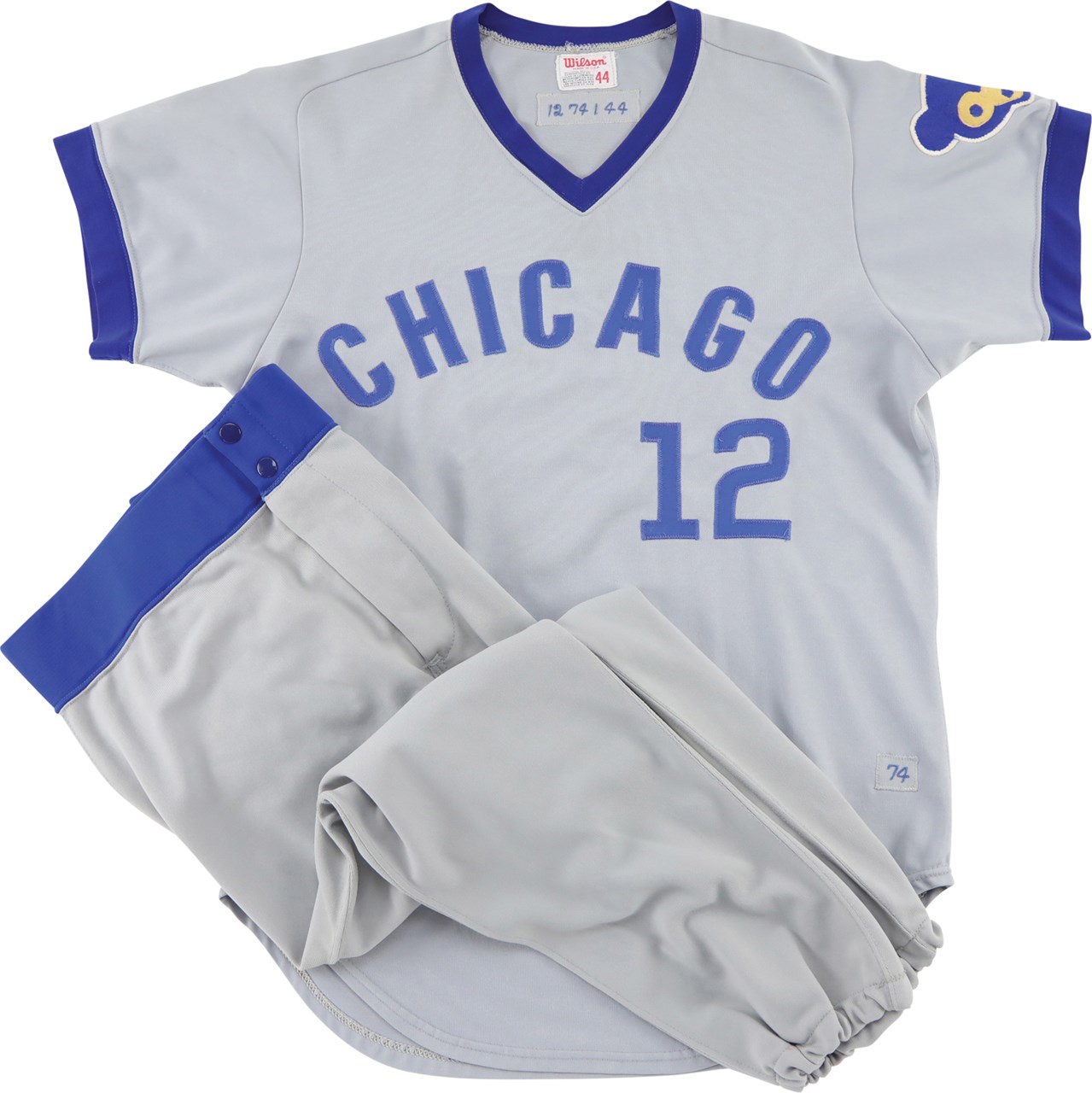 - 1974 Andre Thornton Chicago Cubs Game Worn Uniform (Photo-Matched)