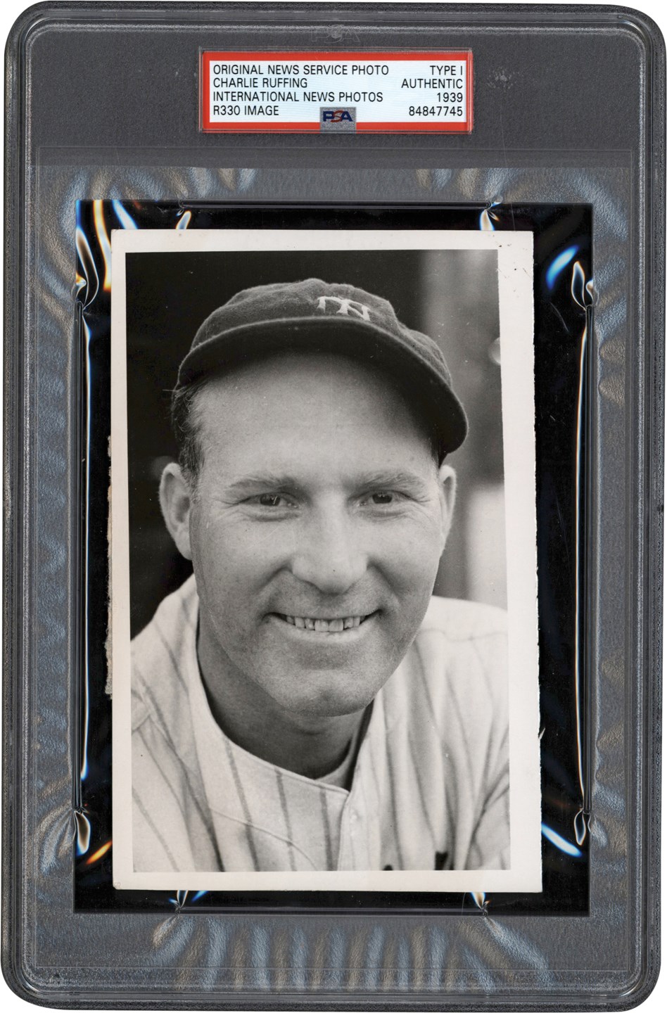 - Red Ruffing Photograph Used For His 1941 Double Play Baseball Card (PSA Type I)