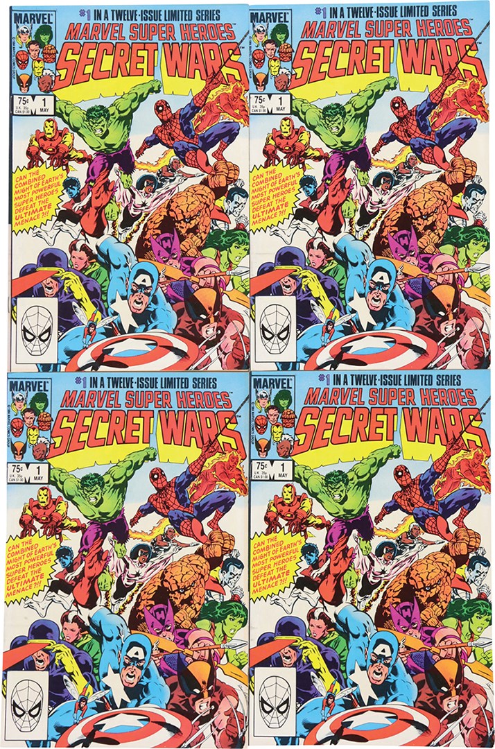 Rock And Pop Culture - 1984 Marvel Comics Secret Wars #1 High Grade Hoard (34)