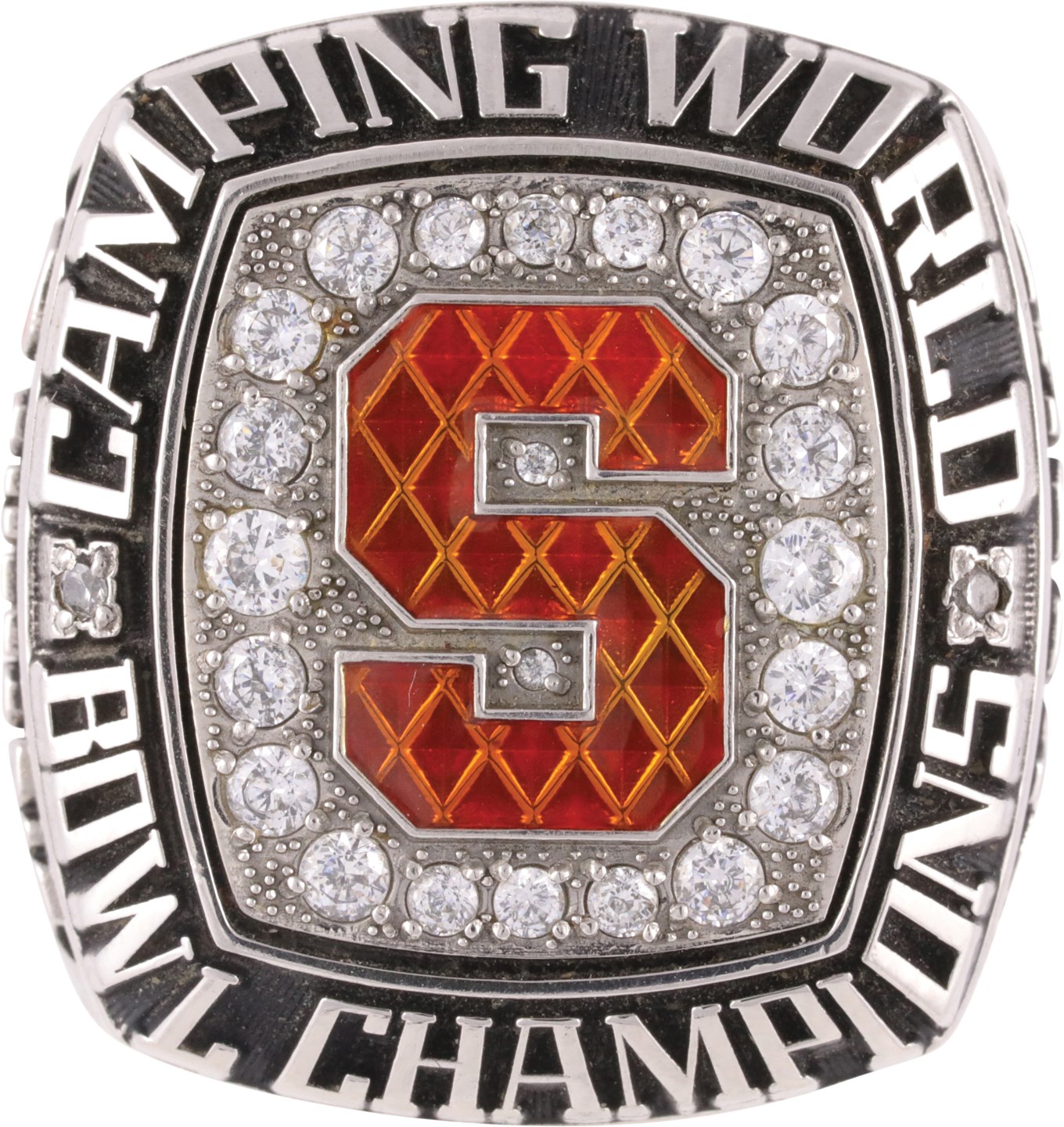 - 2018 Syracuse Orange NCAA Football "Camping World Bowl" Championship Player Ring
