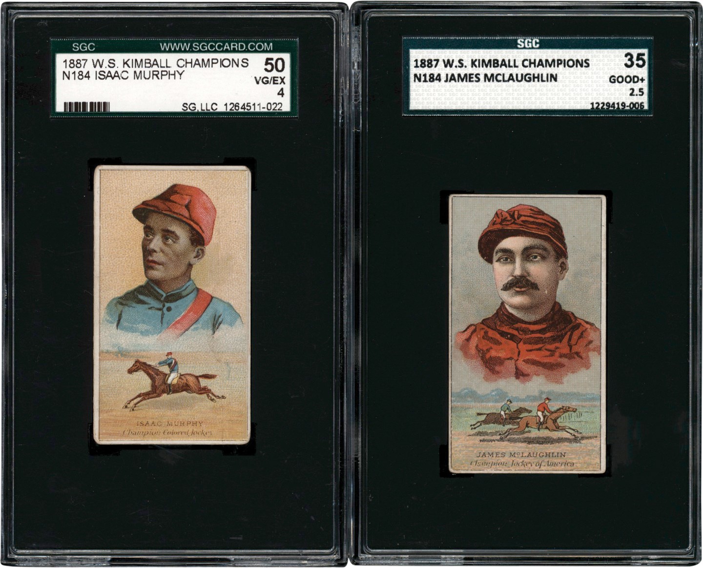 - Jockey Cards of the Two Most Famous and Successful American Riders of the 19th Century (2)