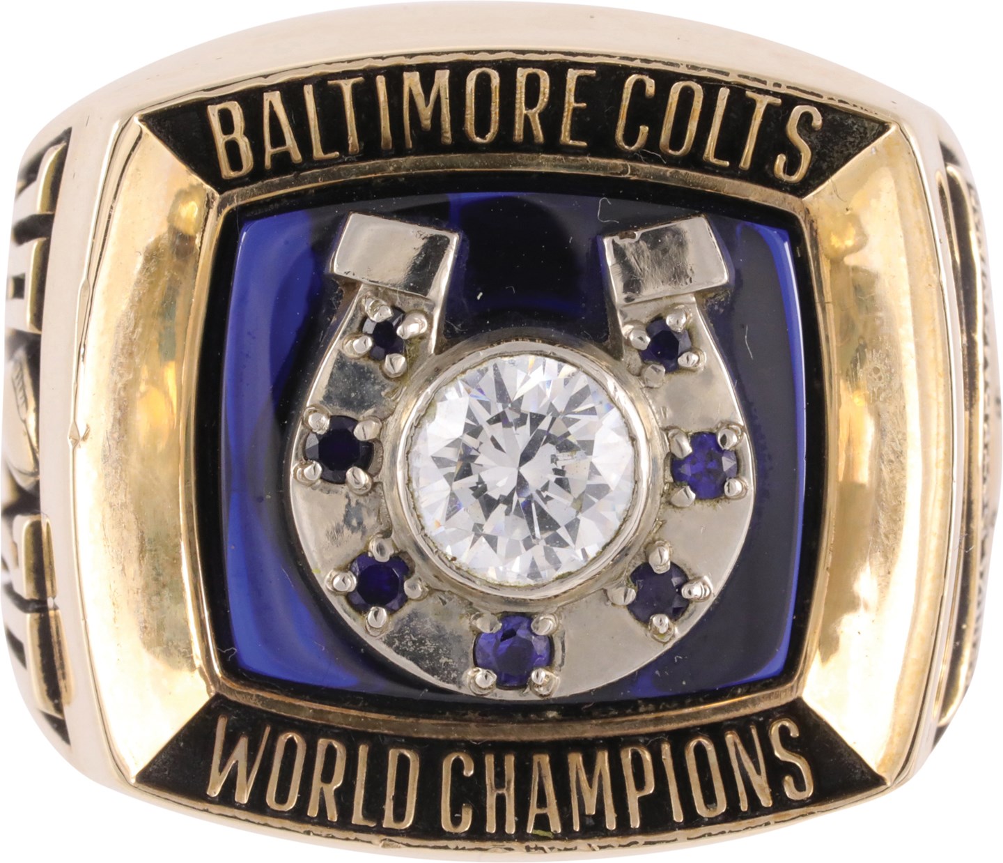 - 1970 Baltimore Colts Super Bowl Champions Salesman Sample Ring (10K)