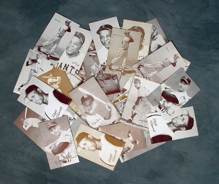 - 1950’s Signed and Unsigned Exhibit Cards